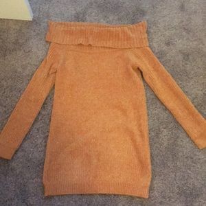 Forever 21 velvet sweater dress